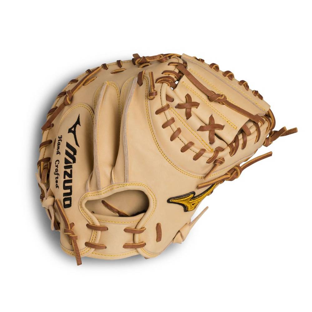 Panske Catchers Mitt Mizuno Pro 33.5" Baseball Hnede Vypredaj DUIR42053